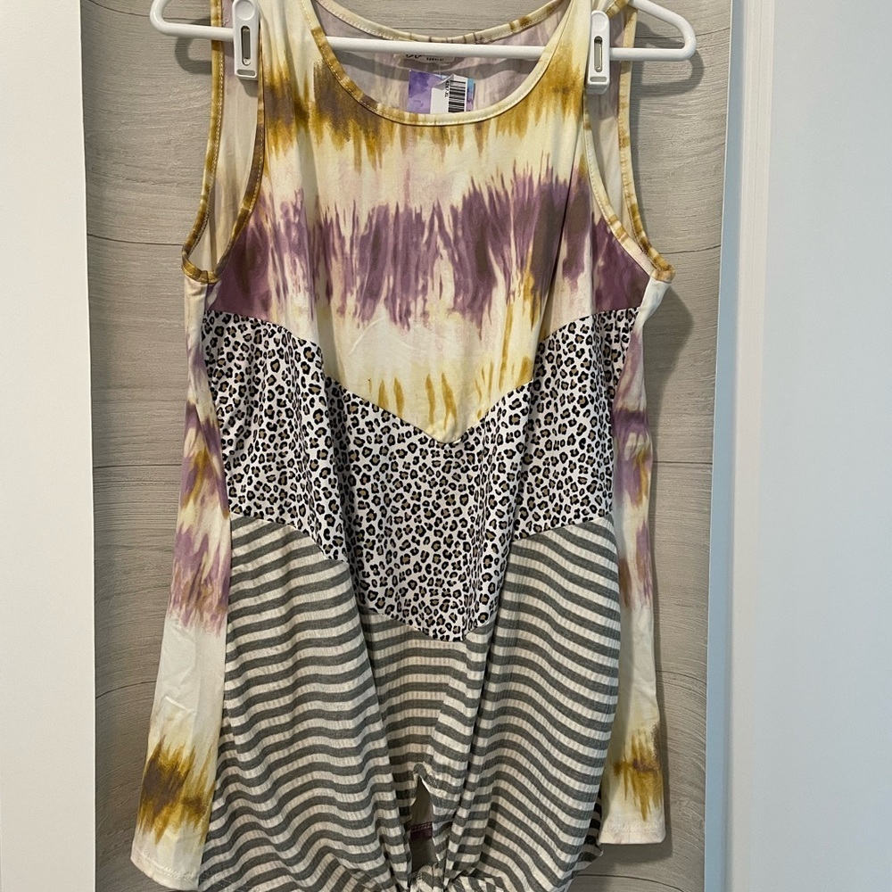NWT Blumin Stylish Multicolor Women's Top